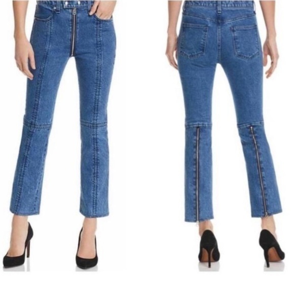 Rag & Bone Blue Bain Iver Capri Jeans - Picture 11 of 11